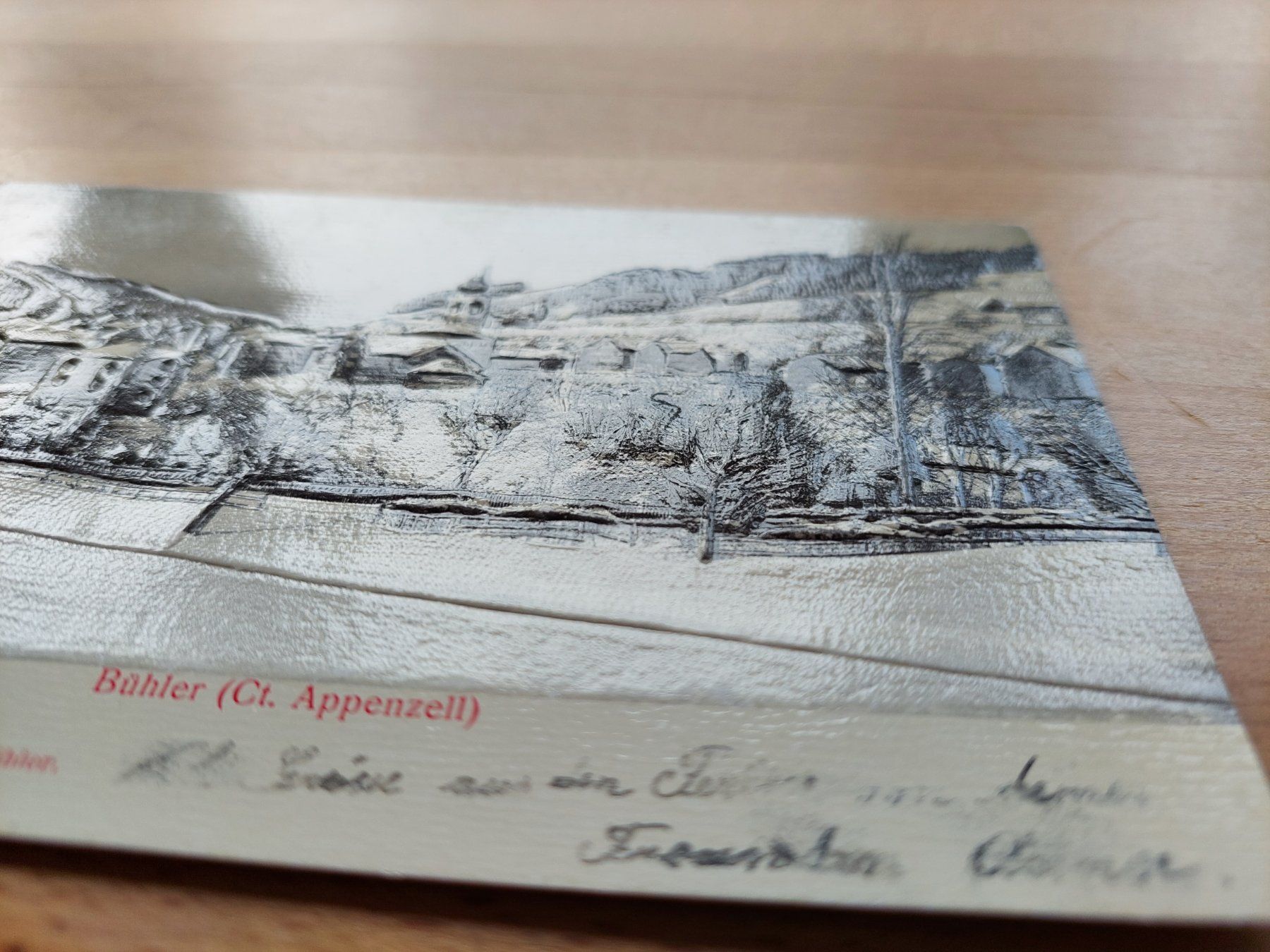 Cartes postales: Relief-Ansichtskarte Bühler Kt. Appenzell – D'occasion à Obfelden par Foto_Bild_Kunst_Buch 1