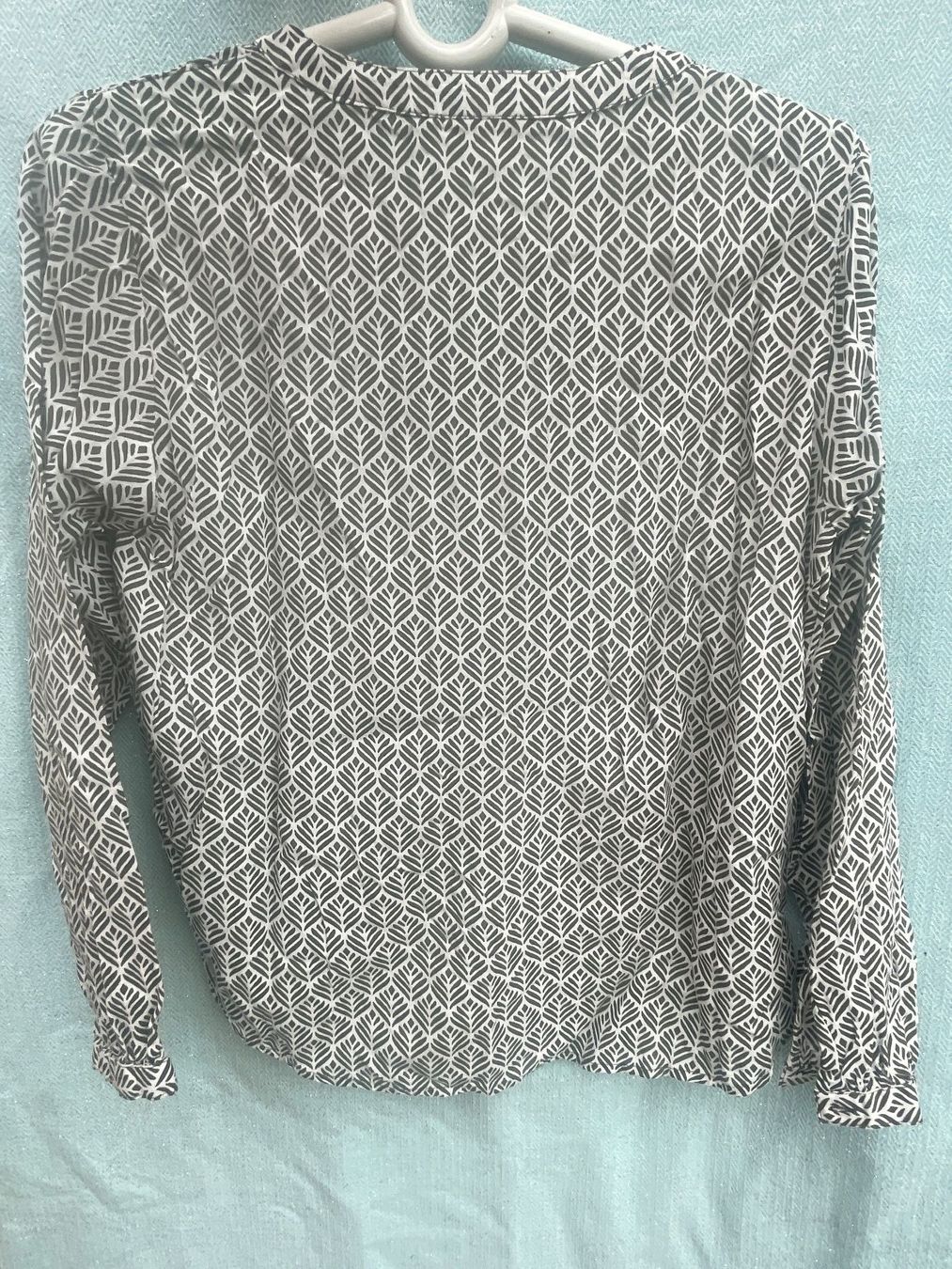 Tuniche: Leichte KAFFE Bluse / Tunika mit Ethnomuster Gr. 36 – Usato da Frasnacht venduto da GracyStore 2