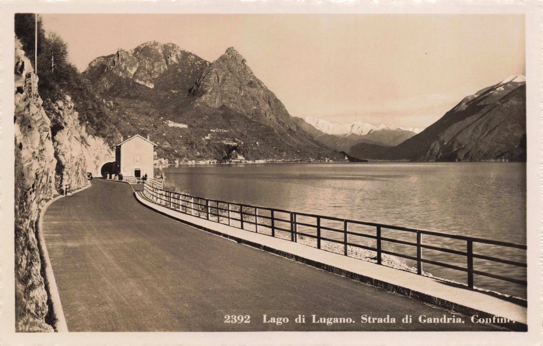Ansichtskarten: Strada di Gandria – Gebraucht aus Biasca von Blenio71