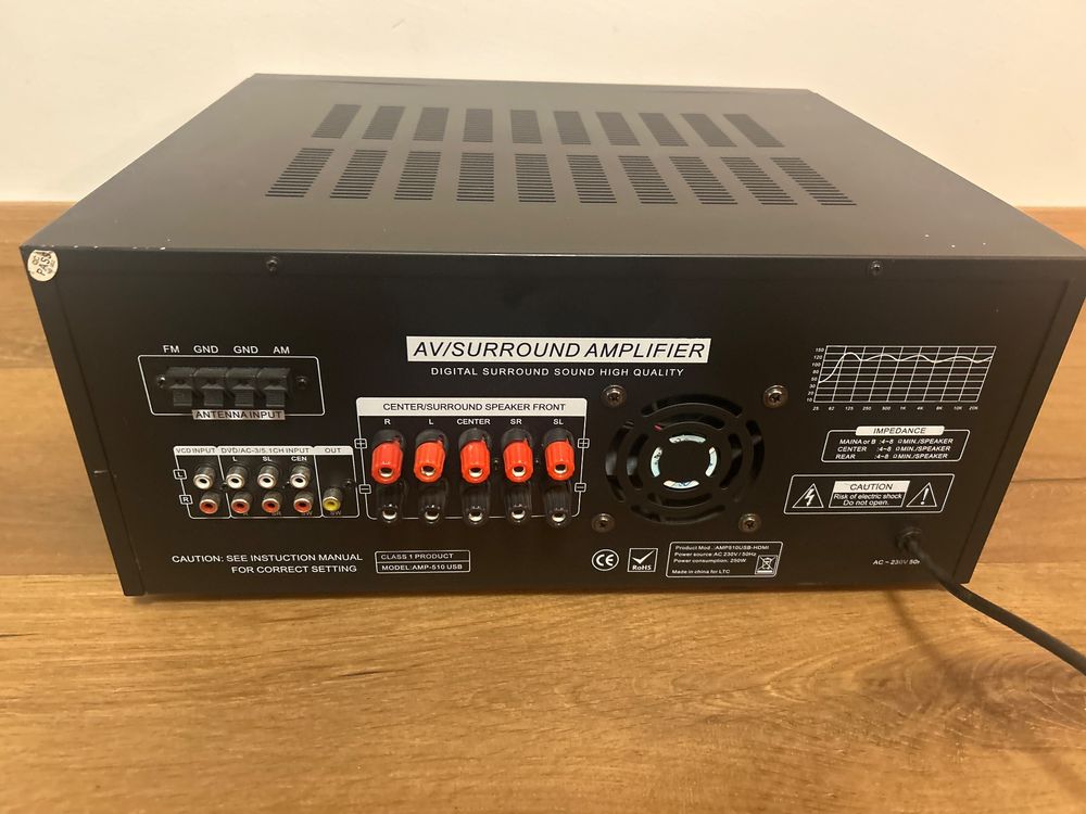 hyundai multicav amp-510 usb Amplifier / Receiver Heimkino (Gebraucht ...