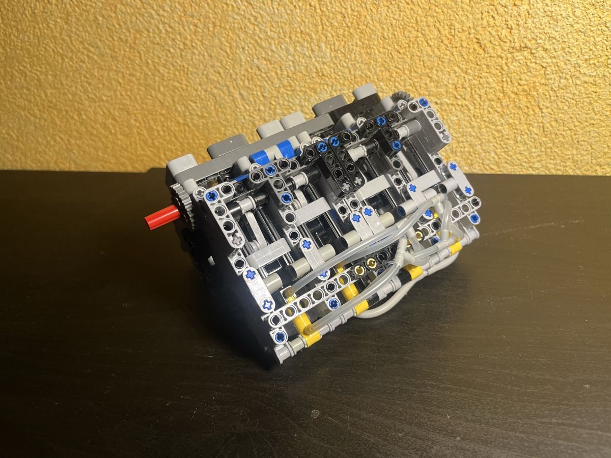 Lego Giocattoli: Lego Technic Pneumatik V8  – Usato da Hettlingen venduto da mat_ts7l 3