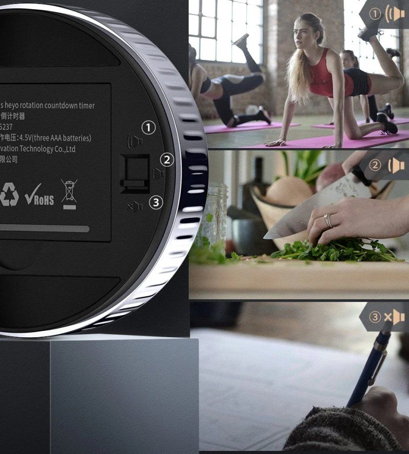 Elettrodomestici da cucina: Baseus Magnetischer Küchentimer | LED-Anzeige | Countdown – Nuovo e nell'imballaggio originale da Malans GR venduto da BUYBEST-Schweiz 4
