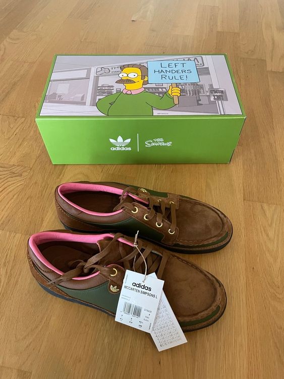 mccarten simpsons left handers rule shoes stockx