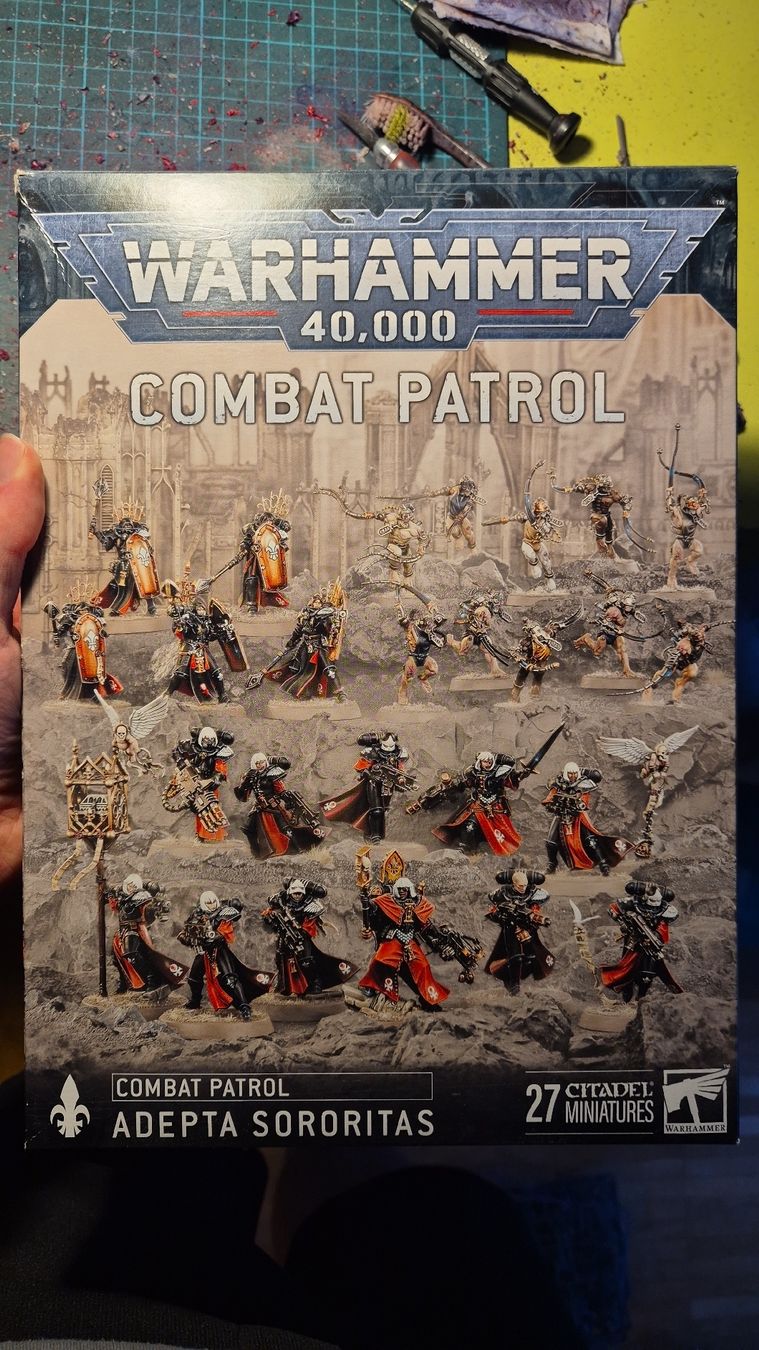 Kit di modellismo & Modellini statici: warhammer 40k - combat patrol / sœurs de bataille  – Usato da La Chaux-de-Fonds venduto da Hug_BE2300