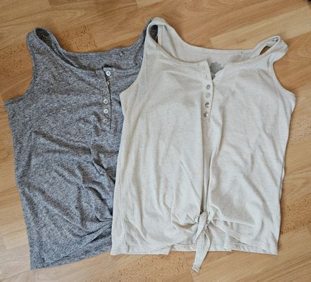 2x Wild Soul Top, Beige/Grau, Chicorée