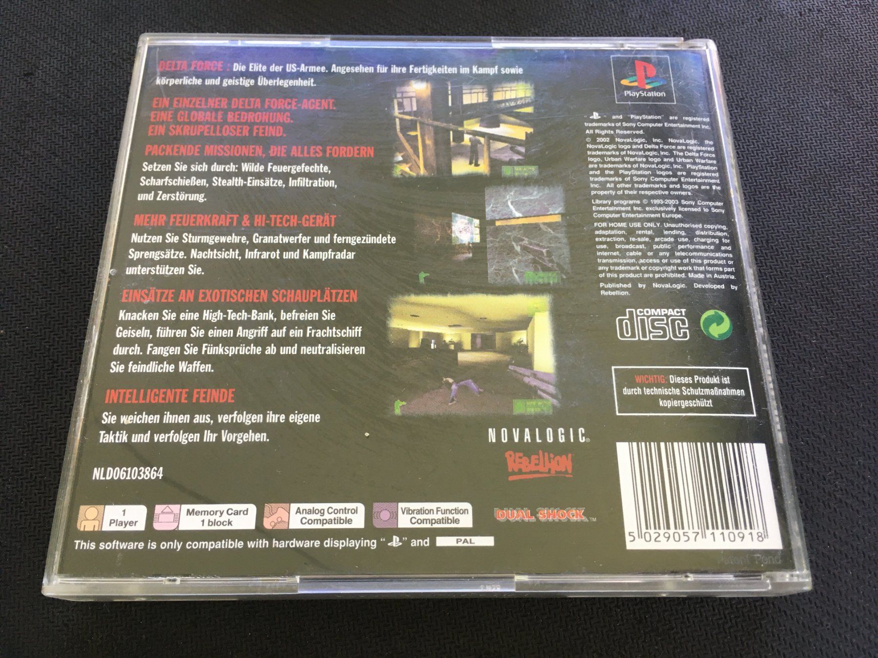 Sony Giochi: Delta Force Urban Warfare - Playstation 1 / PS1 – Usato da St.Gallen venduto da Punktchen01 2