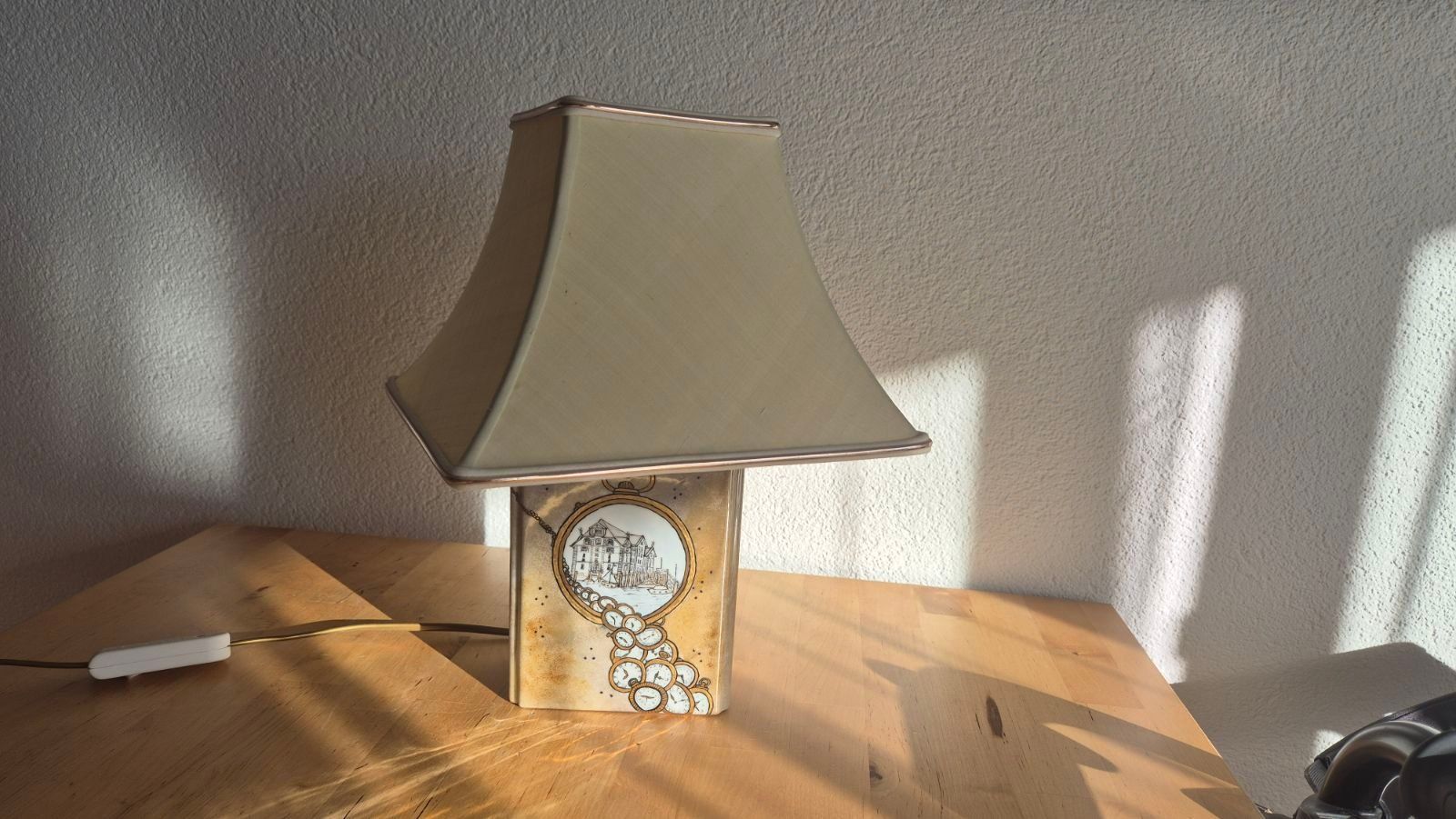 Lampen: Tischlampe handbemalt Kornhaus Rorschach – Gebraucht aus Teufen AR von ShelbyGT500SS 1