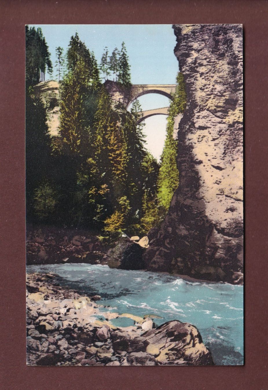 Cartes postales: Albulabahn - SOLISBRÜCKE – D'occasion à Pully par nicecards-shop
