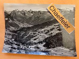 1963 Blick von Luzein gegen Conters,