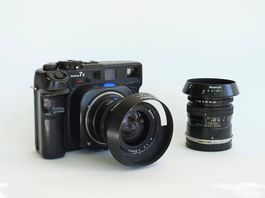 Mittelformatkamera Mamiya 7 II mit 65 & 80 mm Objektiv