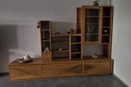 Nussbaum Wohnwand