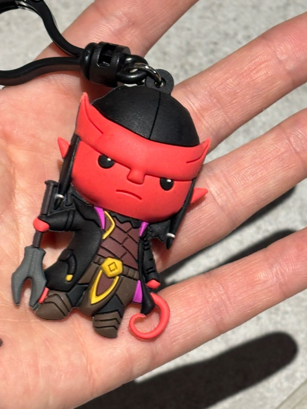 Schlüsselanhänger & - bänder: Dungeons & Dragons Porte-clés Tiefling Rogue neuf – Neu (gemäss Beschreibung) aus Salvenach von gwenwywar 2