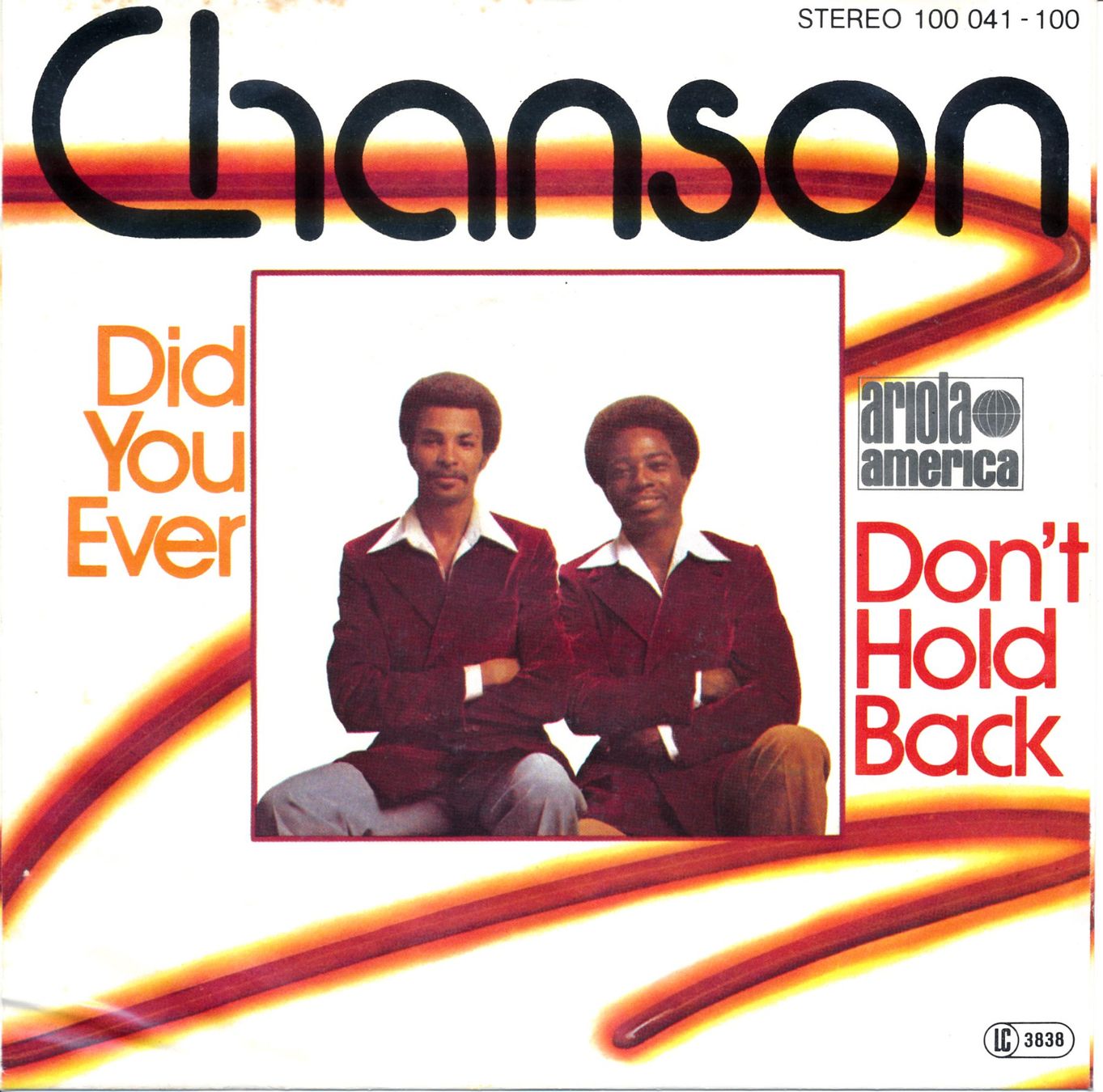 Dischi in vinile: CHANSON - DON'T HOLD BACK (7'' Vinyl Single VG+) – Usato da Hedingen venduto da Studers 1