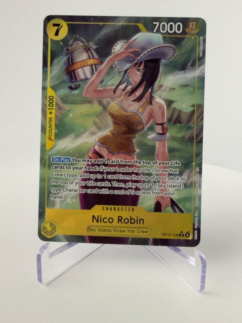 Bandai Carte collezionabili: Nico Robin OP15-109 – Englisch – Nuovo (secondo la descrizione) da Zollikon venduto da ReyStoreTCG