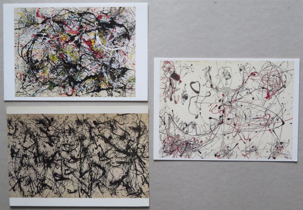 AK 3x Künstlerkarte Jackson Pollock Kaufen auf Ricardo