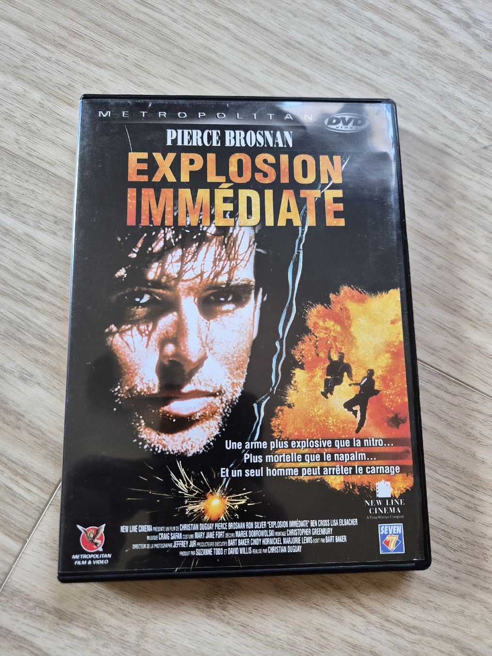 Tutti i DVDs: DVD film "Explosion Immédiate" Pierce Brosnan  – Usato da La Joux FR venduto da car_ck96