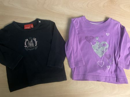2 Esprit Baby Langarmshirts, Gr. 68, Top Zustand