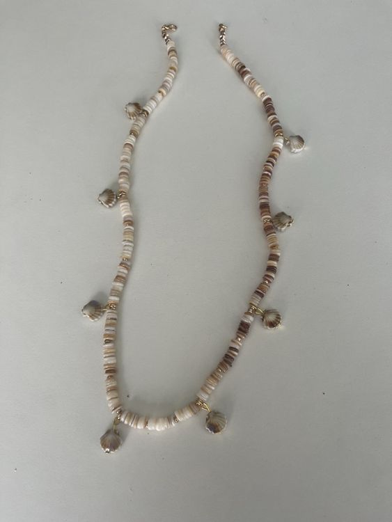Set Collier Et Bracelets Coquillages Naturels - 12 Pièces Bijoux Réglables Pour Femmes Et Filles