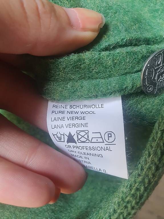 Giacche: Trachtenjacke aus Schurrwolle – Usato da Flawil venduto da minggeli83 1