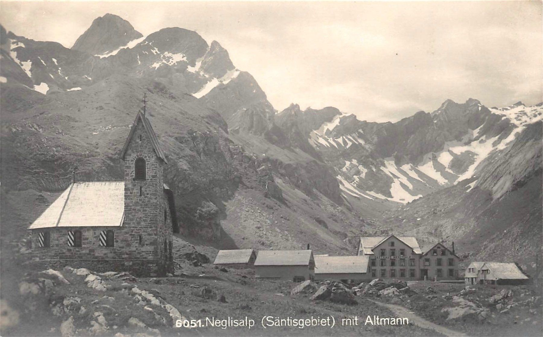 Ansichtskarten: Meglisalp, Altmann – Gebraucht aus Ottikon b.Kemptth. von Neptun1974