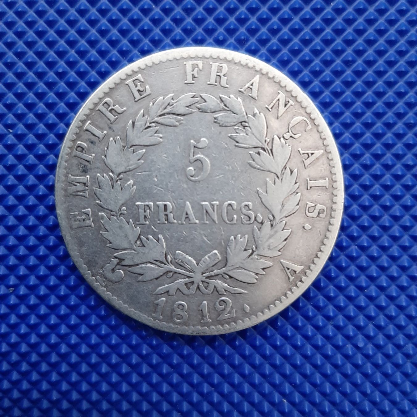 Alle Münzen: 5 Francs 1812 A Napoléon I – Gebraucht aus Carouge GE von cecob0909 1