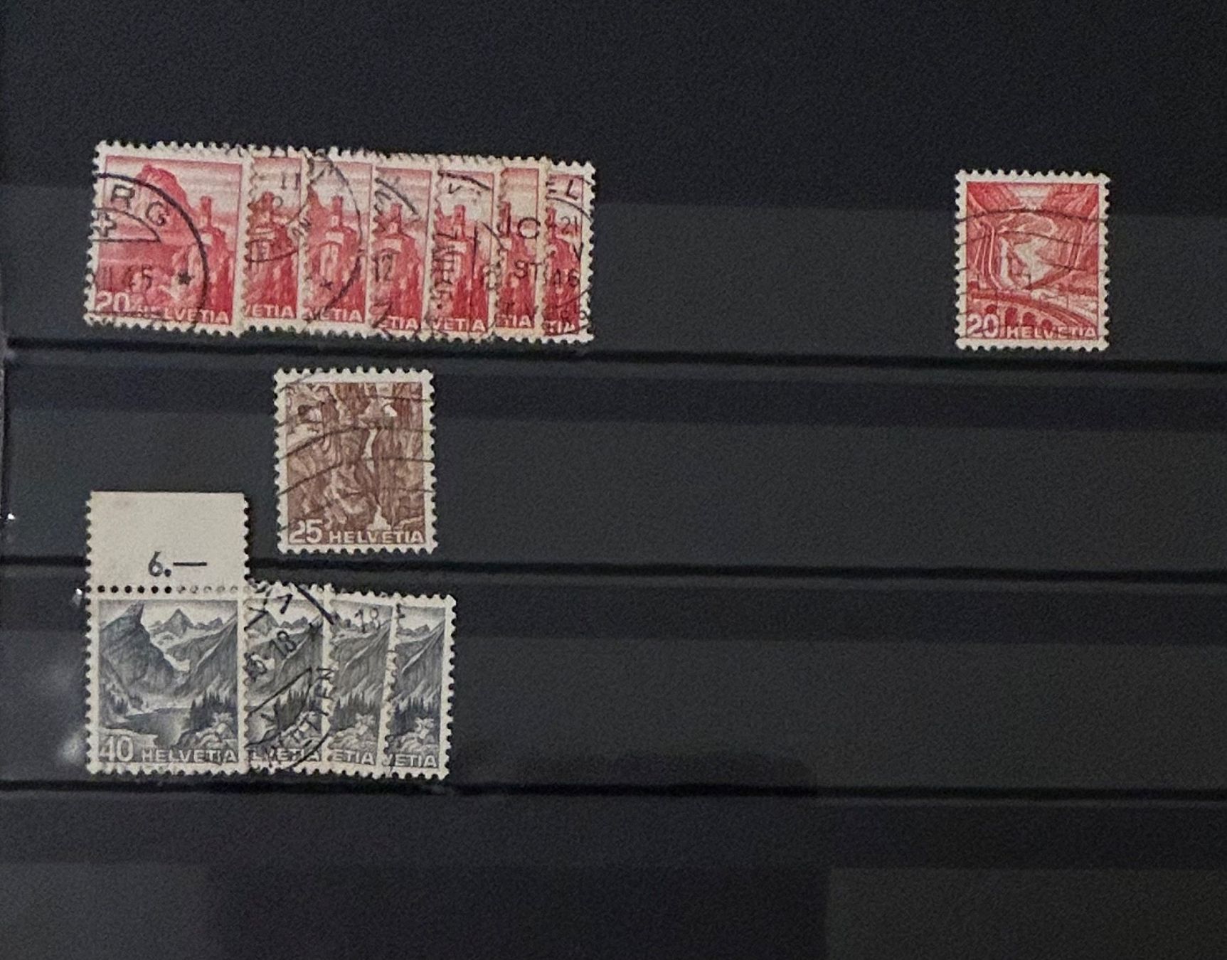 Tous les timbres: Kleines Lot div. Schweizer Briefmarken (2) – D'occasion à Reinach AG par Polarstern1 1