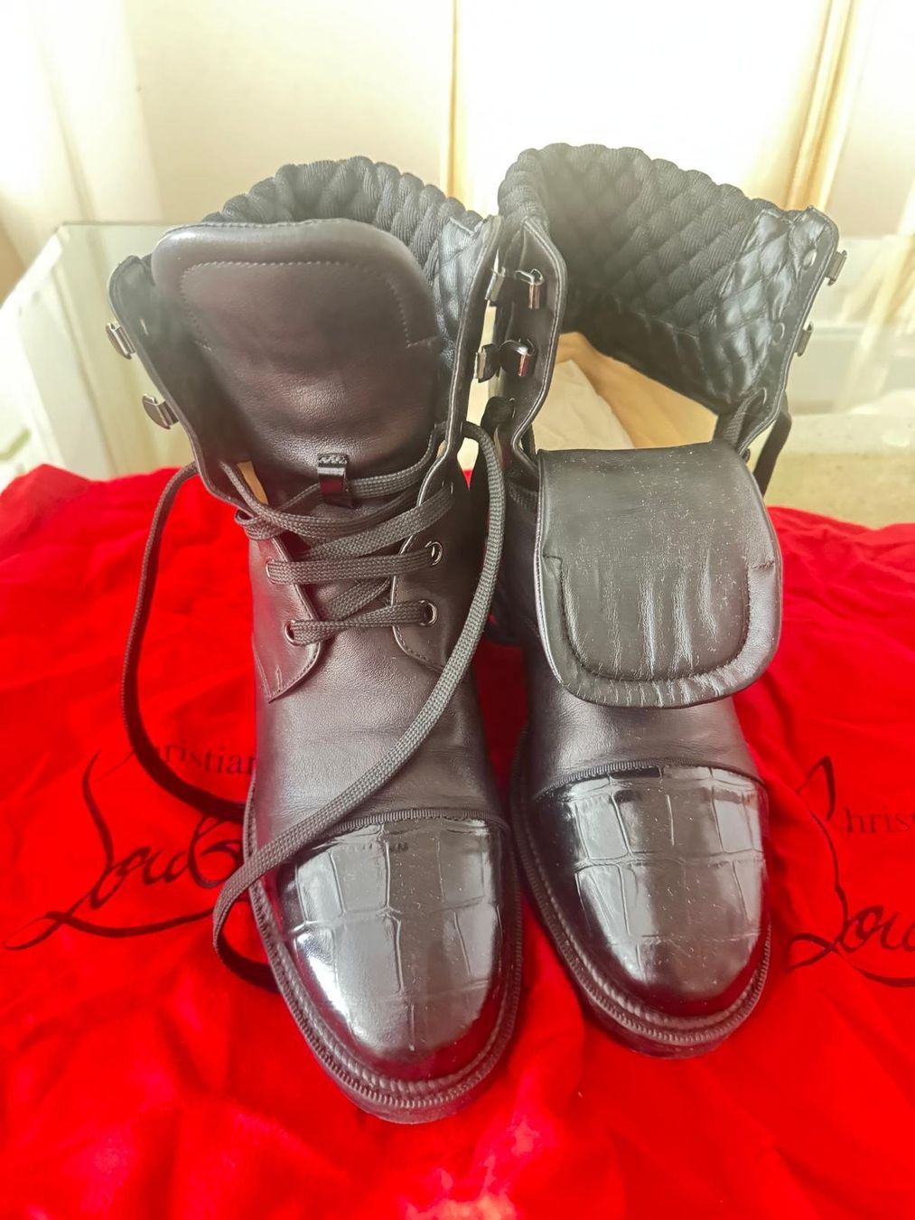 Scarpe da donna: bottines Christian Louboutin – Usato da Pully venduto da Occasions-luxe.Golay 2