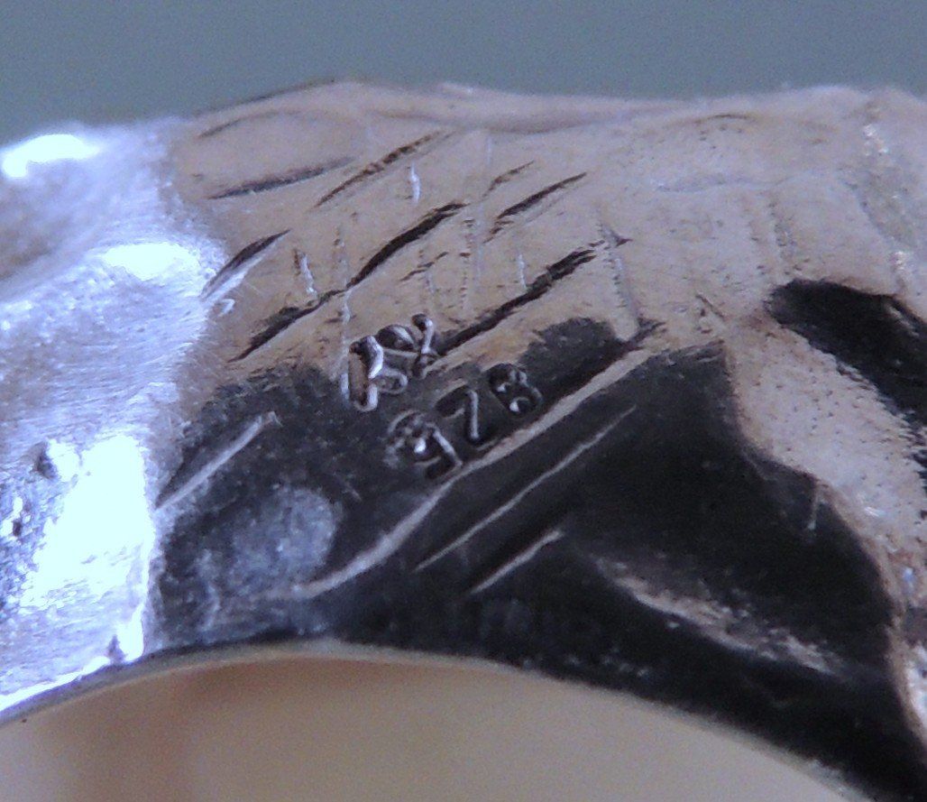 Ringe: Perlmutt Silber 925 Fingerring Gr. 58 – Gebraucht aus Waldenburg von schaller707 4
