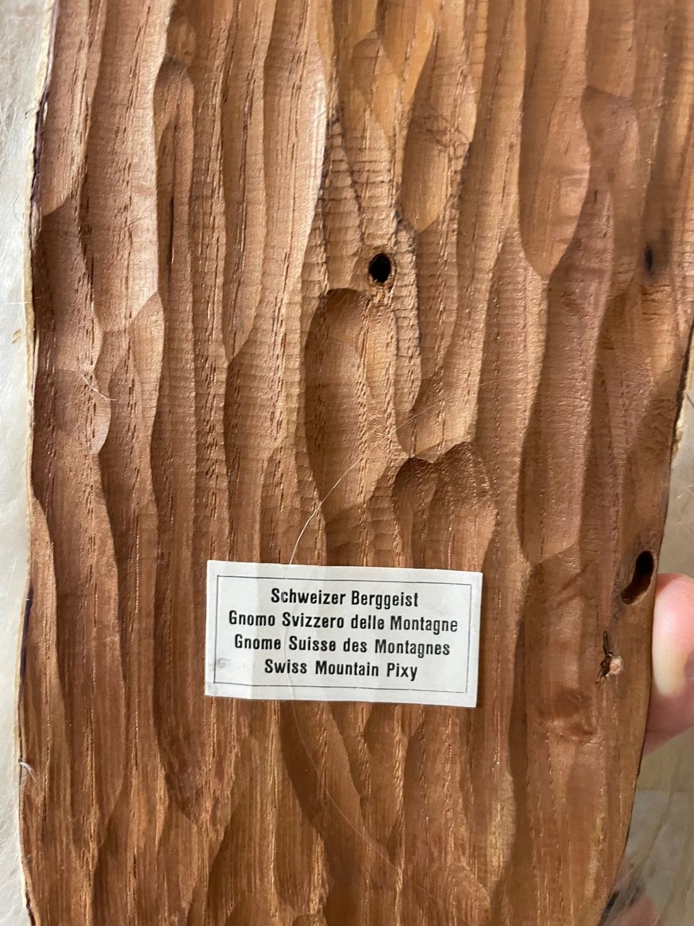 Alle Dekorationen: Masque traditionnel suisse en bois – Gebraucht aus Herrenschwanden von noe_xz8r 3