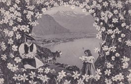 Chateau de Chillon ( Cachet de Montreux )   1909