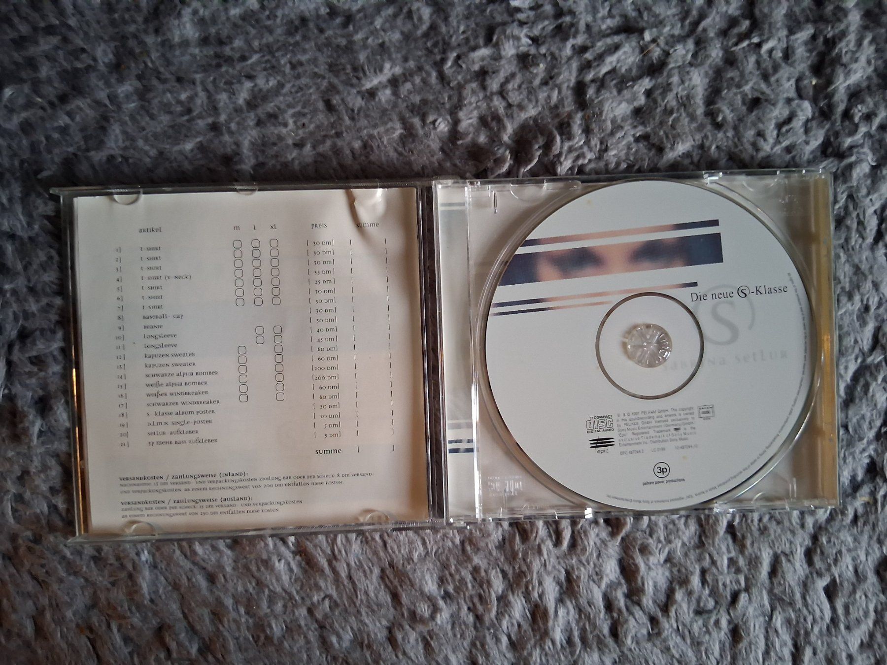 CDs: SABRINA SETLUR     DIE NEUE S-KLASSE    CD – Gebraucht aus Wetzikon ZH von Ramones01 2