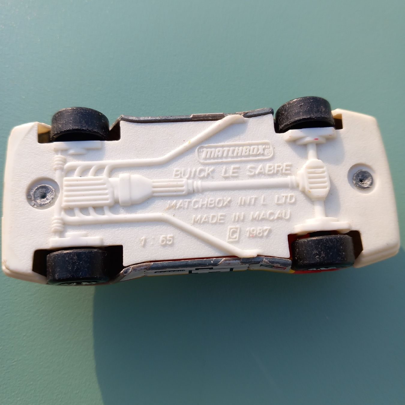 Matchbox Giocattoli: Matchbox Buick Le Sabre, 1987, Rennwagen – Usato da Ebnat-Kappel venduto da blazzi 3
