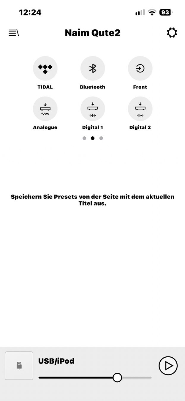 Naim Audio- & Mediensysteme: Naim Qute 2 mit BT – Gebraucht aus Zürich von Seetal05 5
