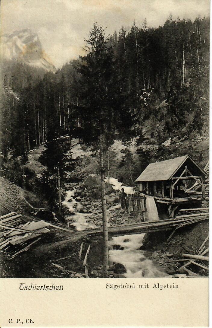Cartes postales: Tschiertschen - Sägetobel – D'occasion à Hochdorf par Ziegel-16