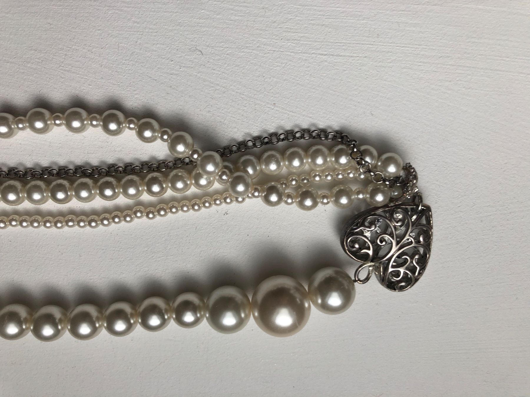 Catenine: Kette aus kunst Perlen LP 119.- – Usato da Buchs-ZH venduto da Birikina 1