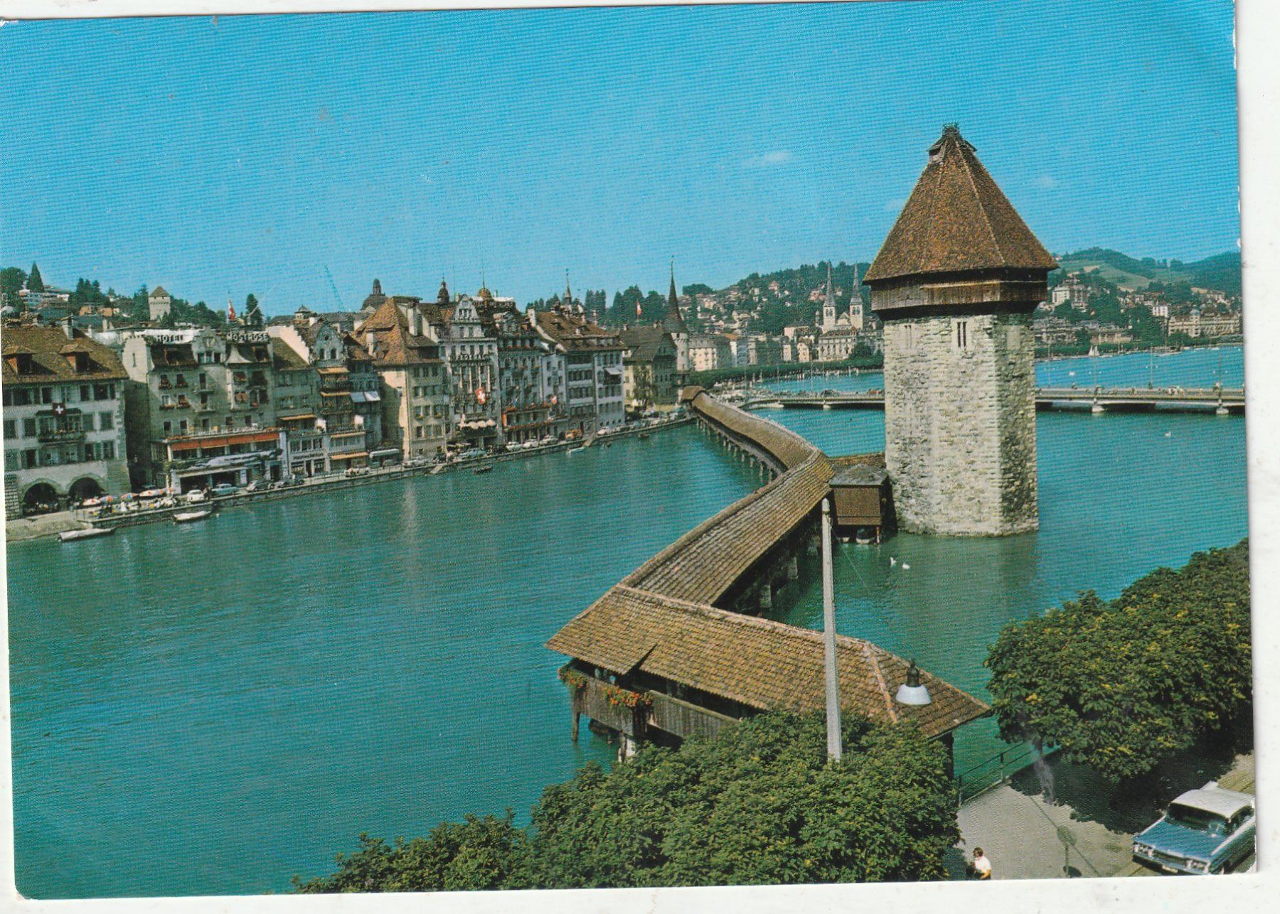 Ansichtskarten: Luzern – Gebraucht aus Lumbrein von made02