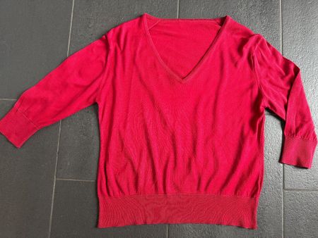 Englischer eleganter Pullover V-Ausschnitt im besten Zustand