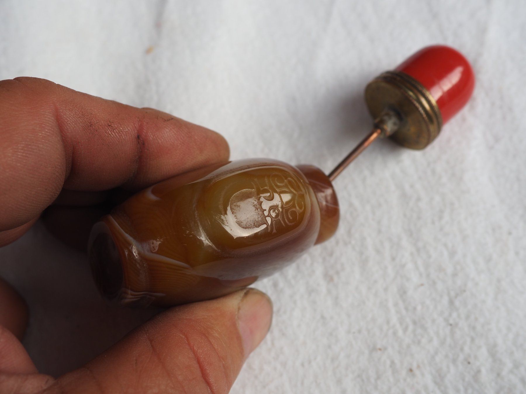 Altro in Stoviglie & Bicchieri: Chinesische Schnupftabak Flasche – Difettoso da Schänis venduto da Wewu 4
