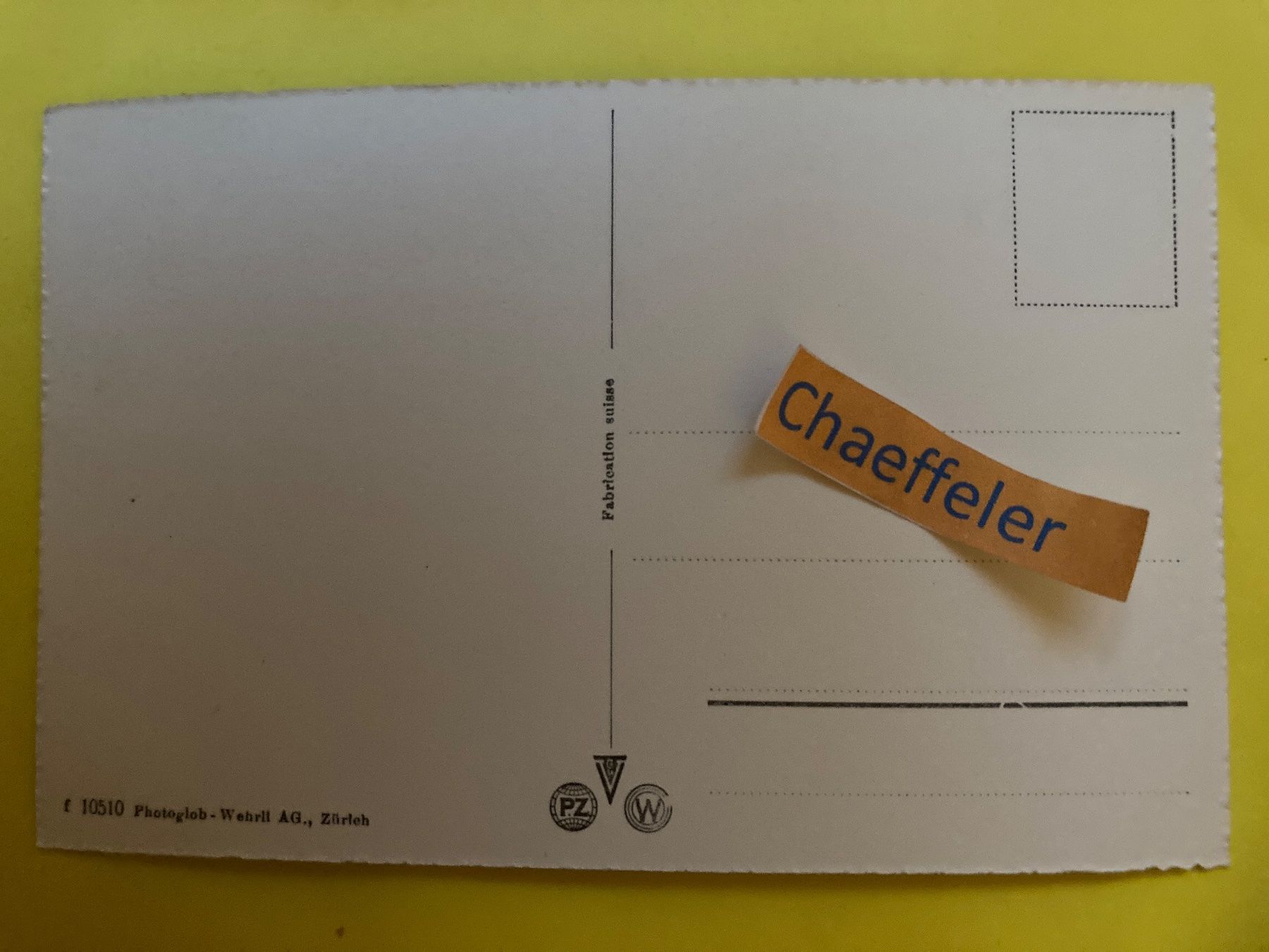 Ansichtskarten: Baden, Trinkkuranlage – Gebraucht aus Zürich von Chaeffeler 1