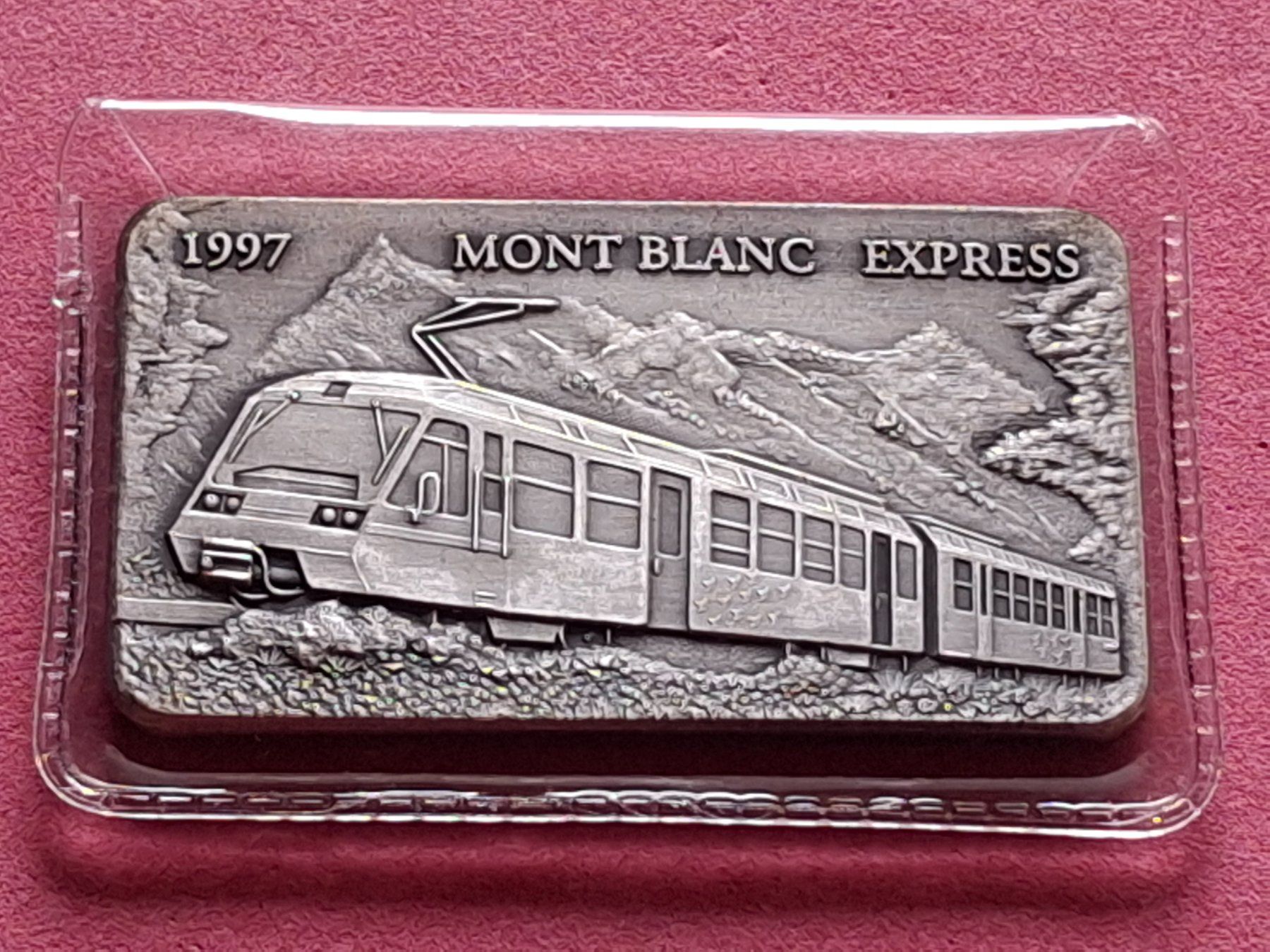 Edelmetalle: CH EISENBAHN - MONT BLANC EXPRESS - OVP – Gebraucht aus Boniswil von dpd4coins