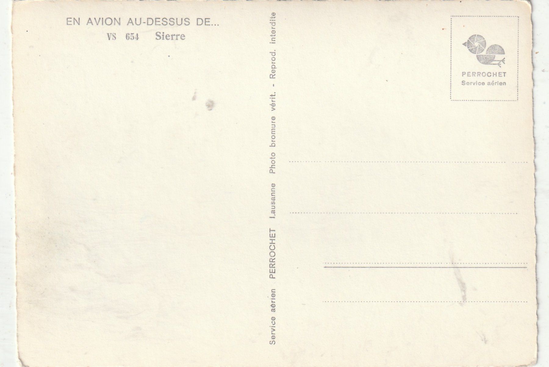 Cartoline postali: Sierrre aus den Flugzeug – Usato da Lumbrein venduto da made02 1