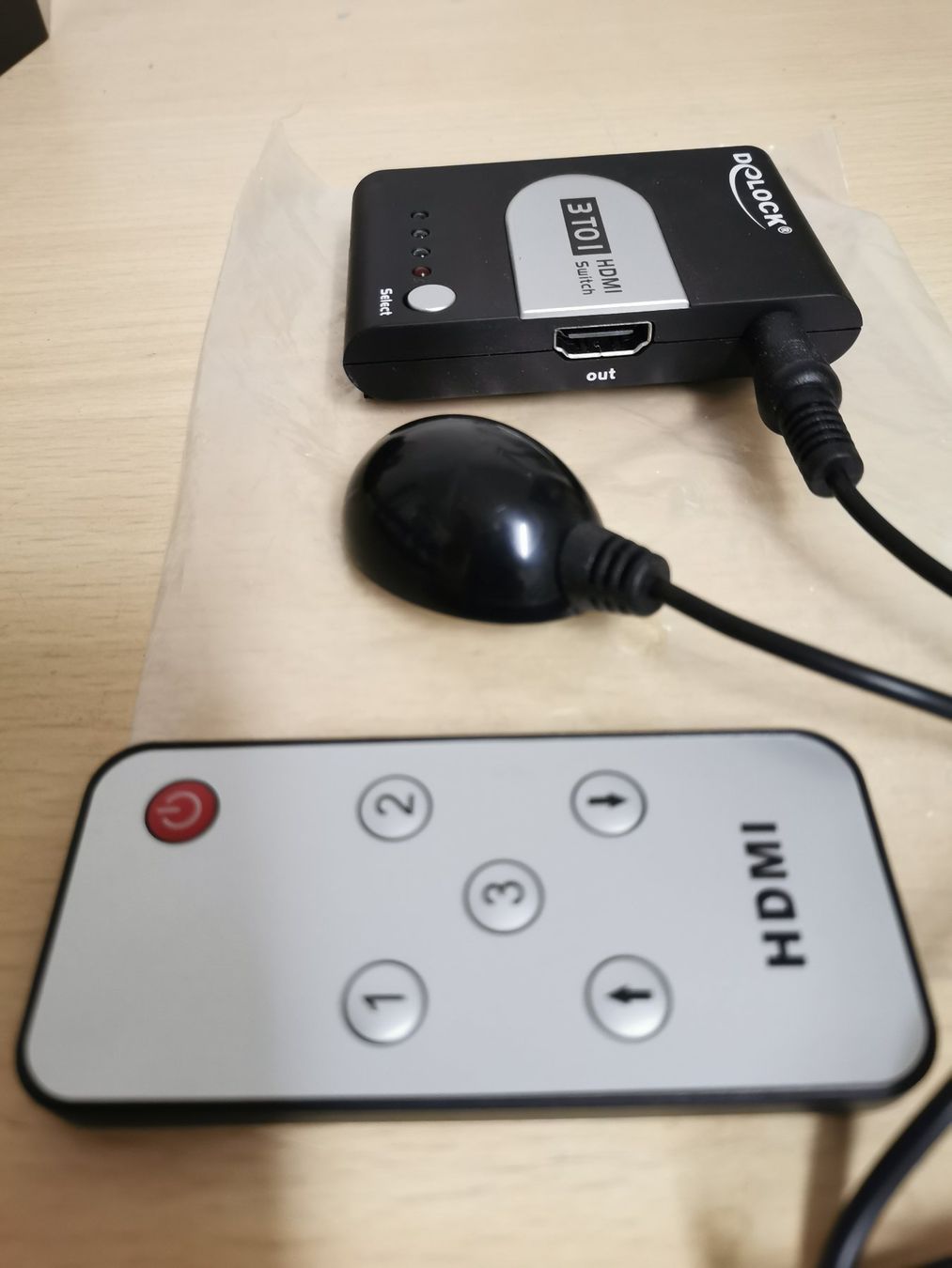 Interruttori: DeLock HDMI Switch - 3xHDMI Eingang – Nuovo (secondo la descrizione) da Detligen venduto da sonne078 2