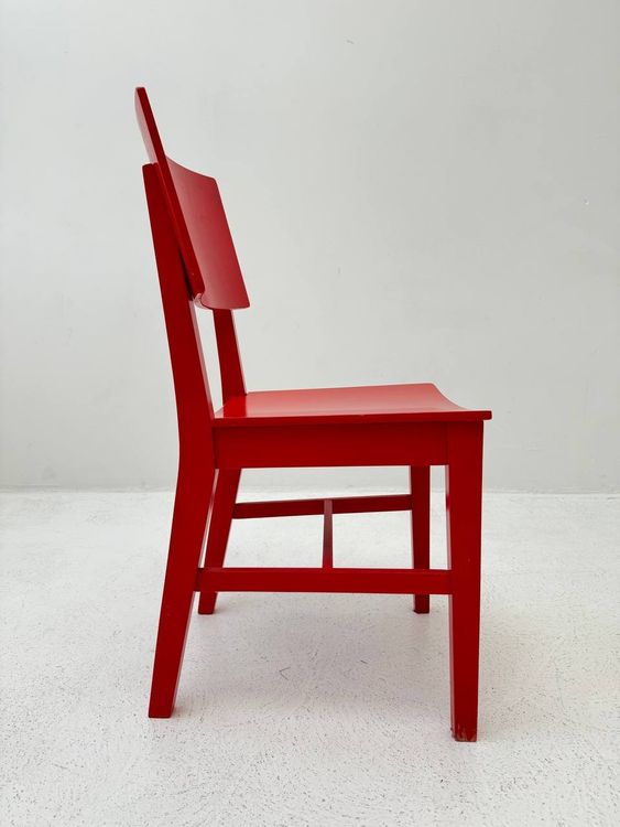 IKEA Norvald Rote Stühle 3 Stück Kaufen auf Ricardo