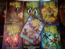 Malcolm Max Comics 7 Stück guter Zustand