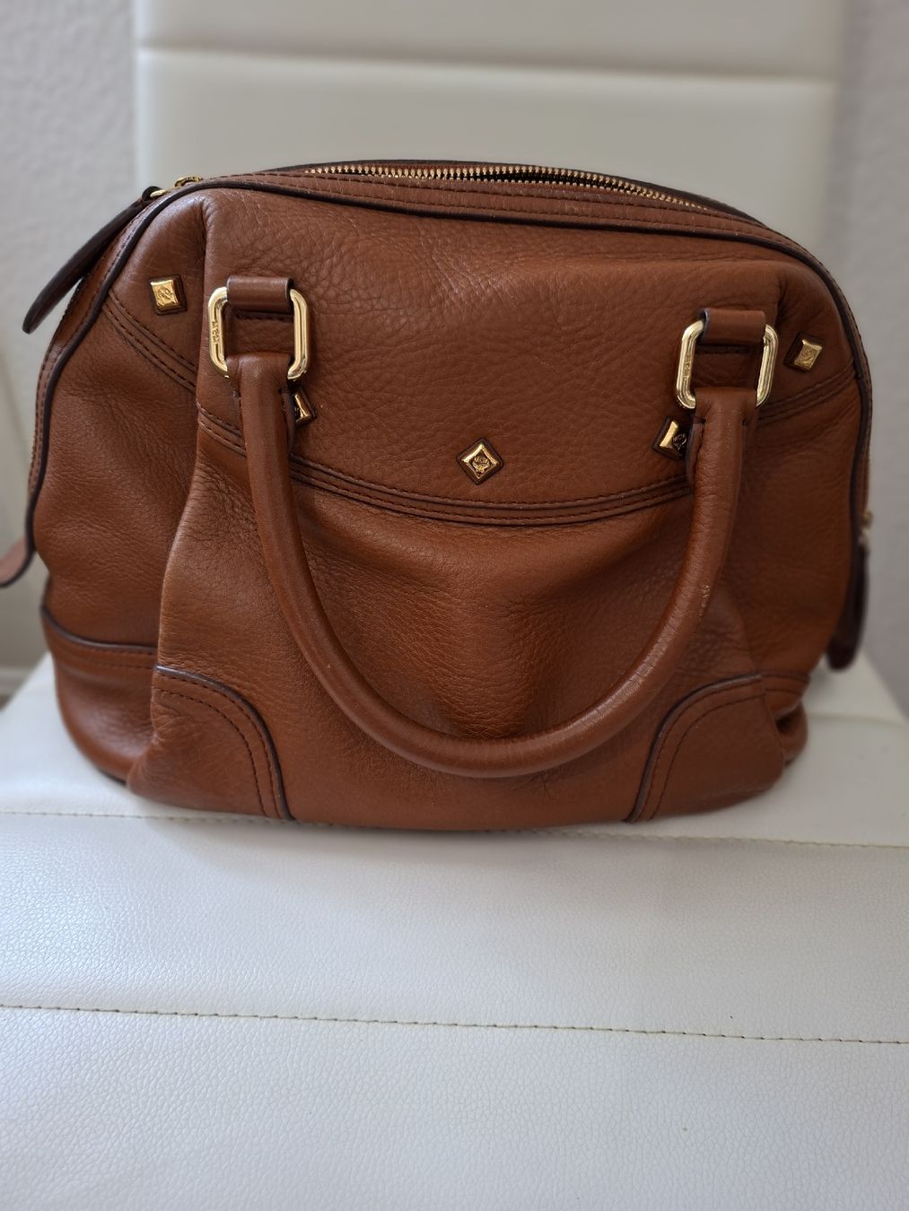 Mcm Borse da donna: Sac MCM Cognac en cuir véritable, – Usato da Renens VD venduto da ser_j2fn 9