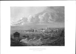 Friedrichshafen Aquatinta von Corradi