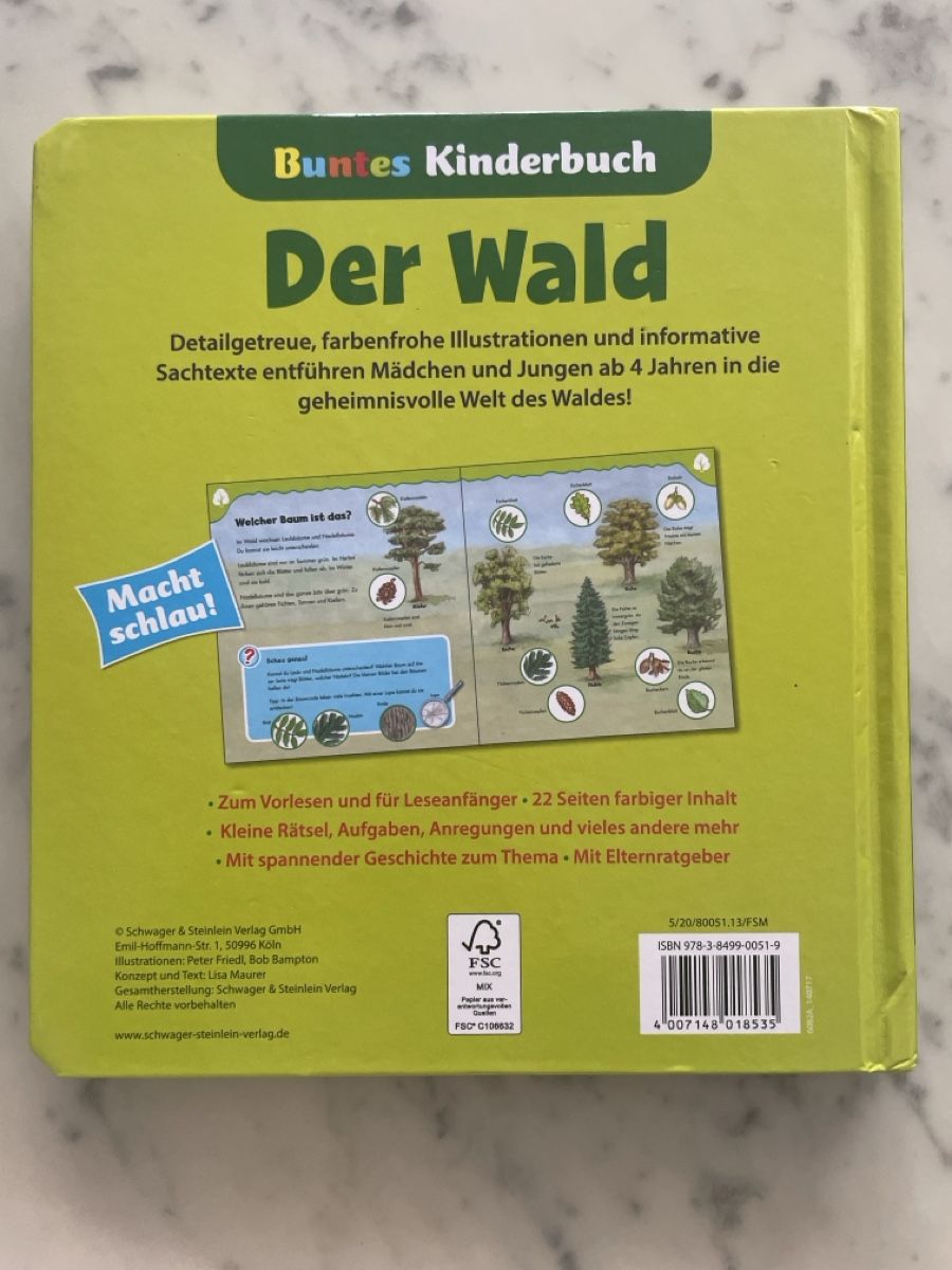 Libri: Buntes Kinderbuch - Der Wald – Nuovo (secondo la descrizione) da Thun venduto da bue_59vc 2