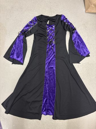 Halloween Kostüm: Zauberin Kleid, Gr. ca 164 neuwertig!