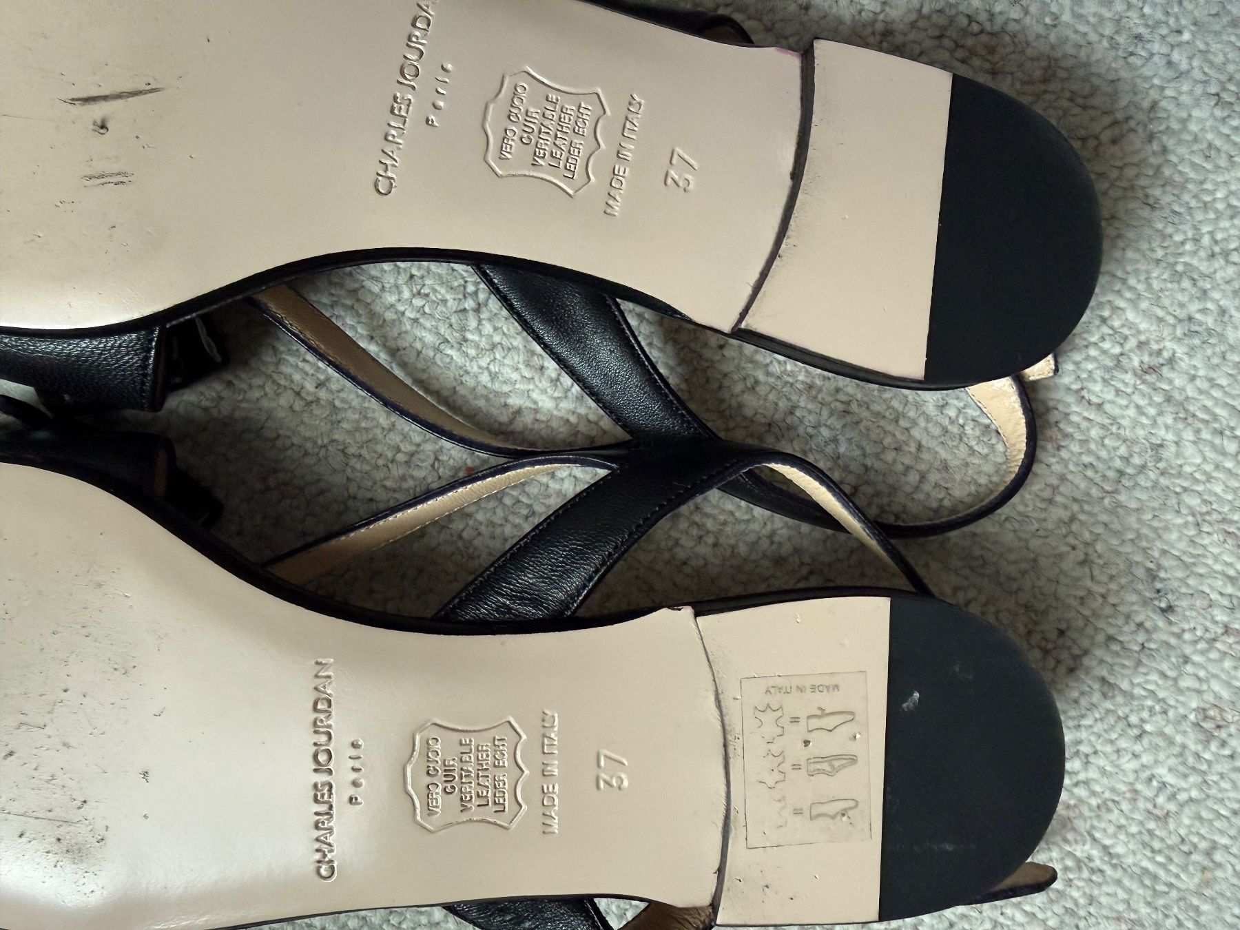 Scarpe da donna: Sandales "Charles Jourdan " Paris – Nuovo (secondo la descrizione) da Echandens venduto da pepite30 3