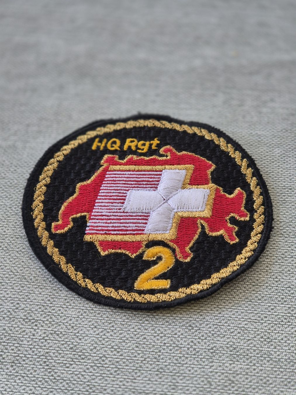 Schweizer Armee Placchette & Badge: Militär - Batge Stoff – Usato da Hausen AG venduto da roland86190
